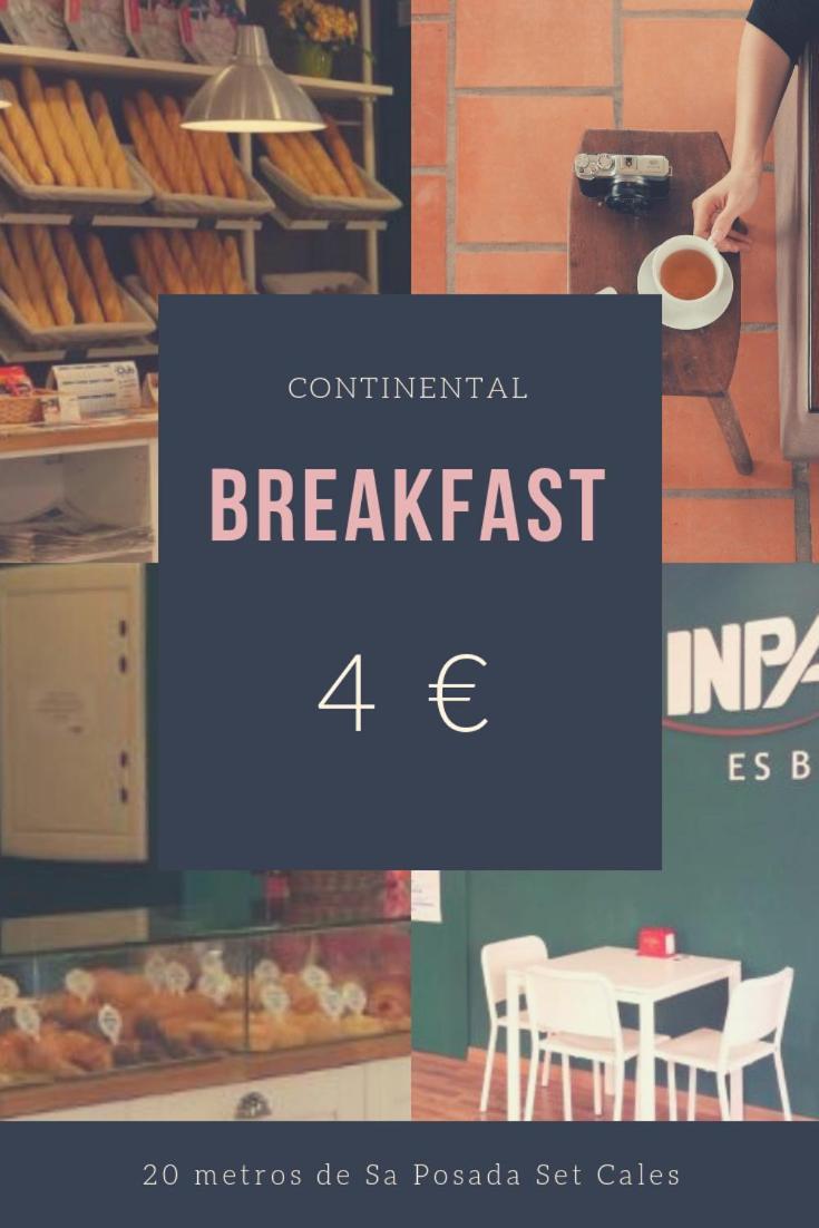 Hostal Sa Posada Set Cales Ситадела Екстериор снимка